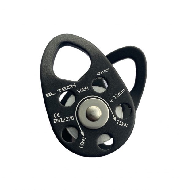 Small Single SL TECH Pulley with Movable Side Plating