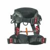 BAOBAB Sit arborist harness with rig plate. Rig plate permits the use of 2 life lines or a second suspension bridge.