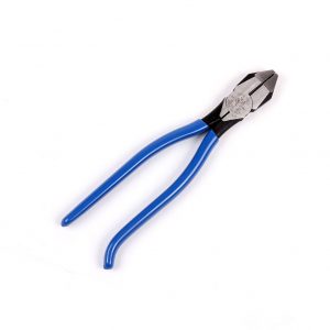 Klein linemen's side-cutting pliers 8 with curved handle