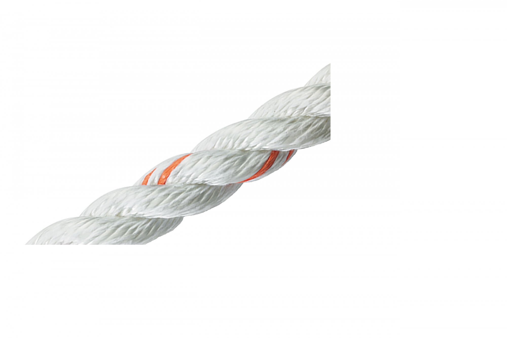 Multiline II by Teufelberger New England Ropes is a 3 strand composite rigging rope constructed by twisting three strands of a blend of polyester