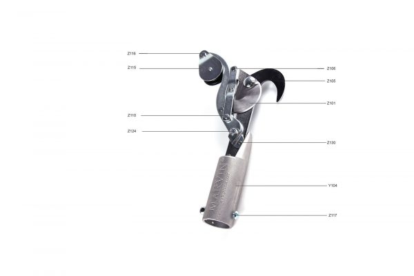 Prunner head parts