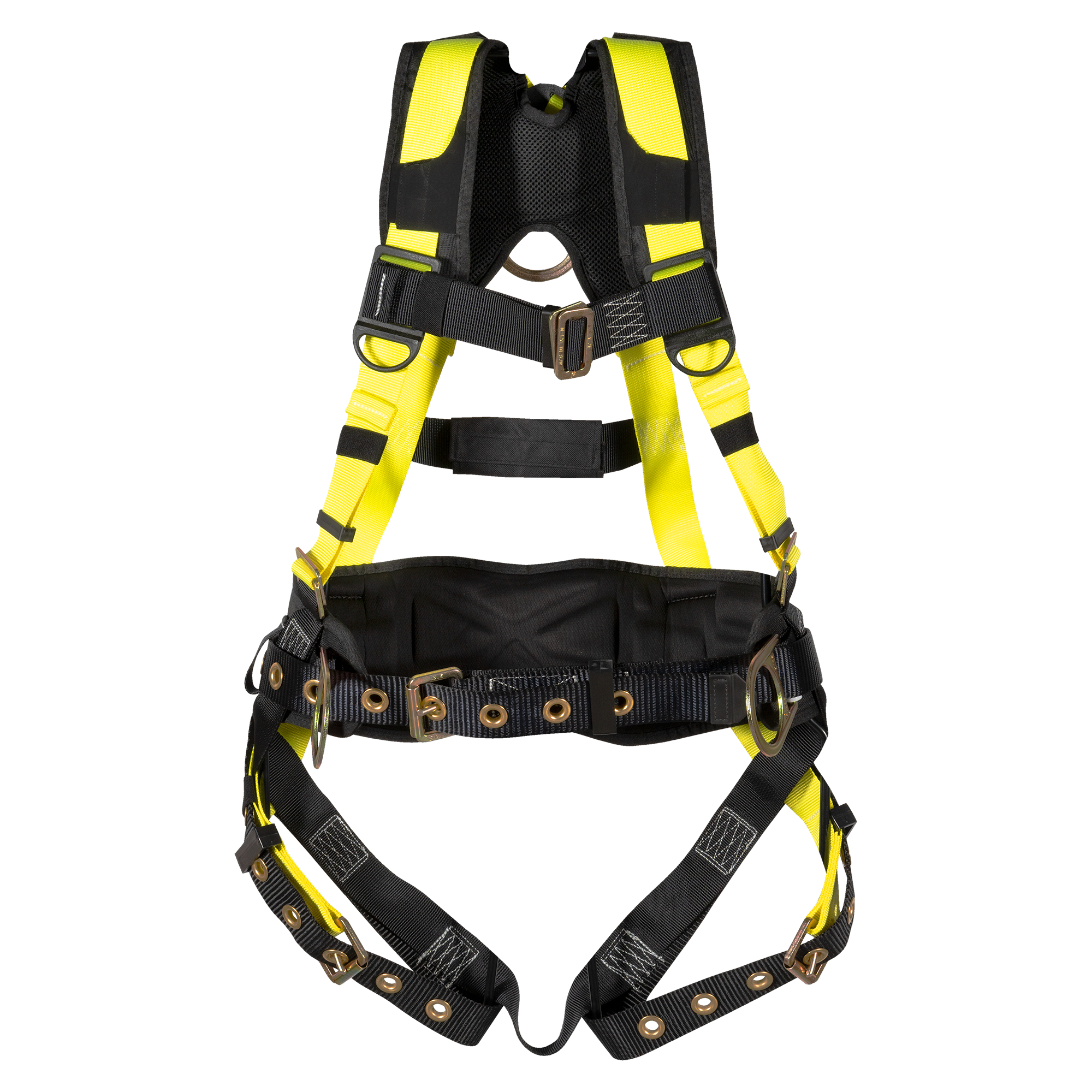 Full Body Padded Safety Harness With Back Support - Shafer Equipment