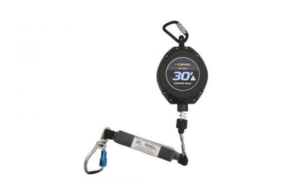 Ligne de Vie Rétractable 30’ a rebord tranchant a câble en Acier SAF-EDGE de Hii-GARD