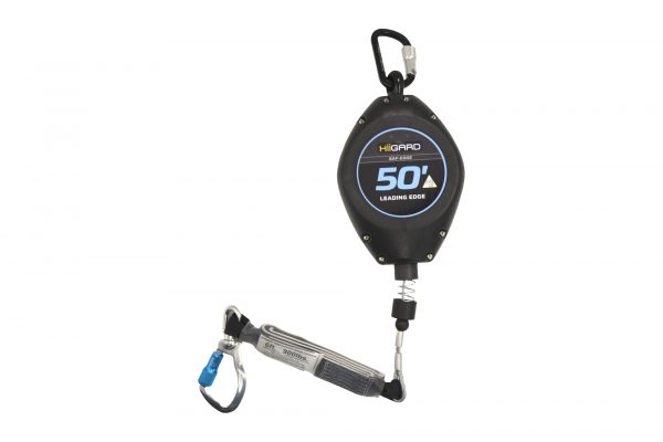 Ligne de Vie Rétractable 50’ a rebord tranchant a câble en Acier SAF-EDGE de Hii-GARD