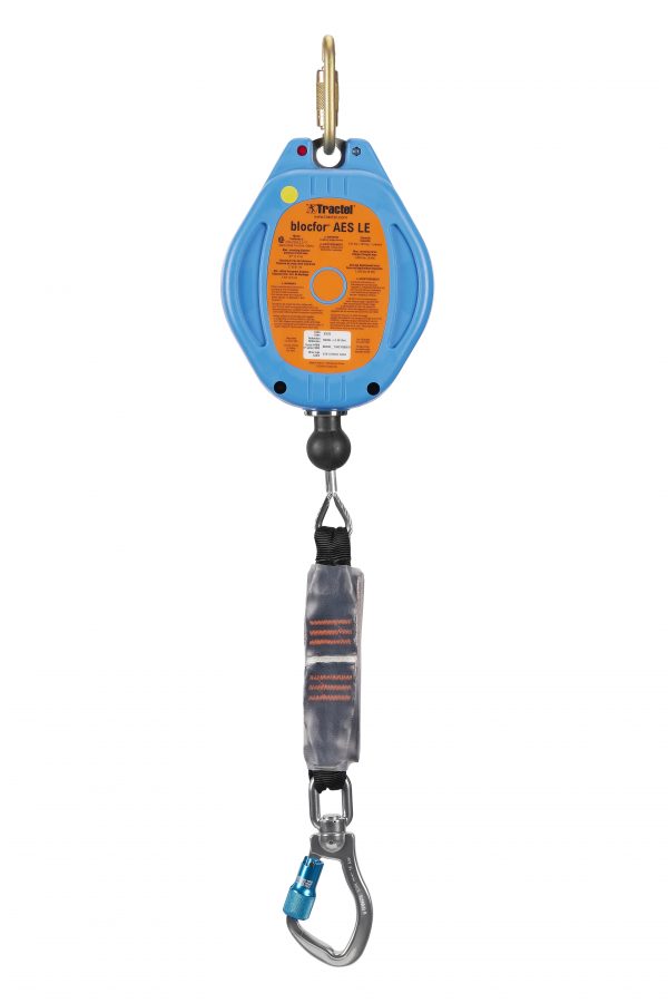 Ligne de vie autorétractable 30' pour rebords tranchants BLOCFOR® de TRACTEL