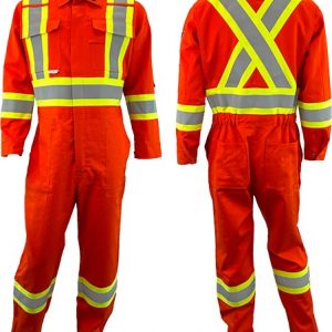 FR Coveralls with 4’’ Reflective Strips